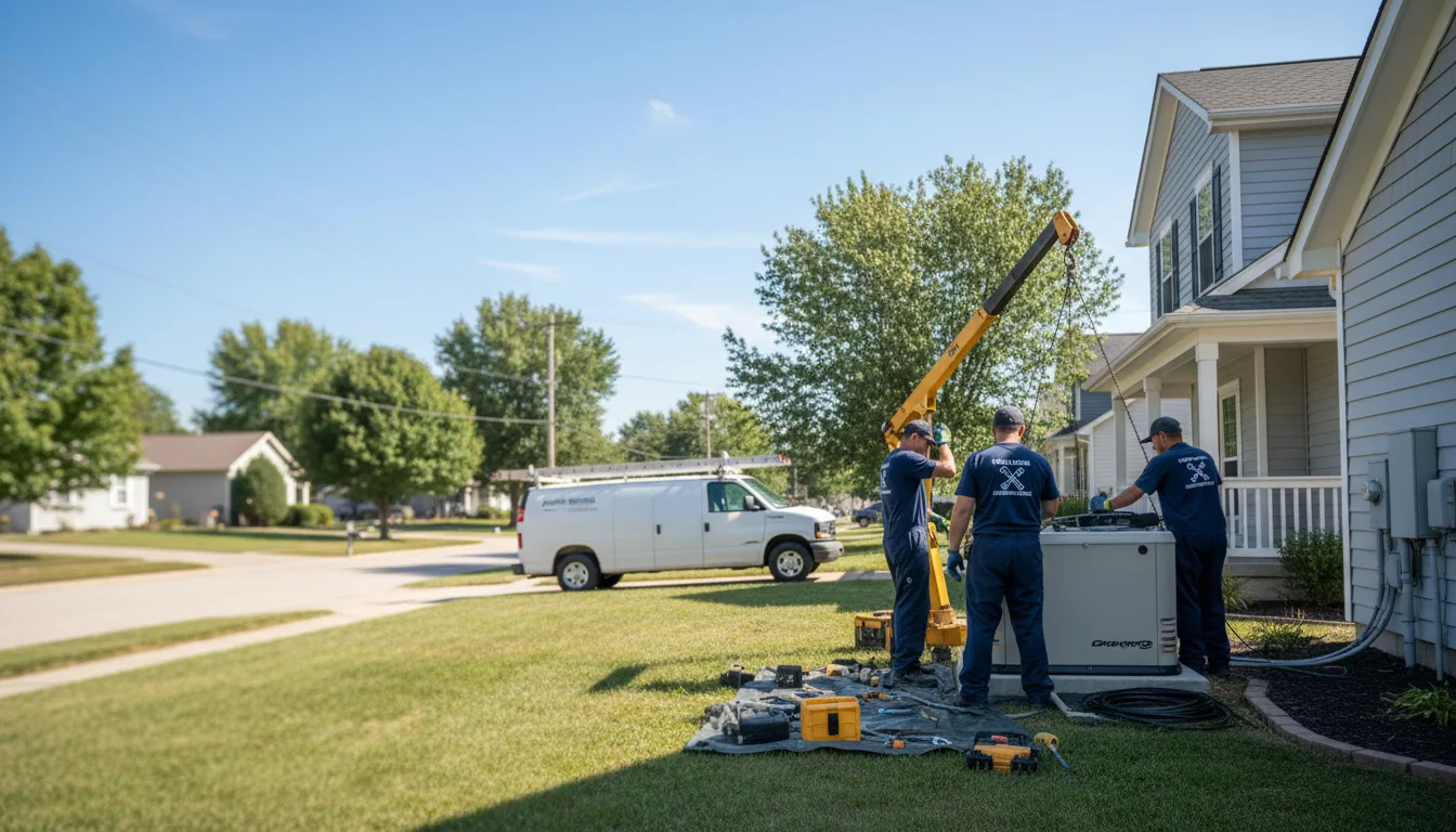 Generator Installation in Hecker, IL near me